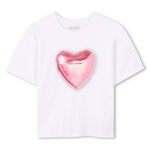 MARC JACOBS Charm Heart T-Shirt 3-10Y